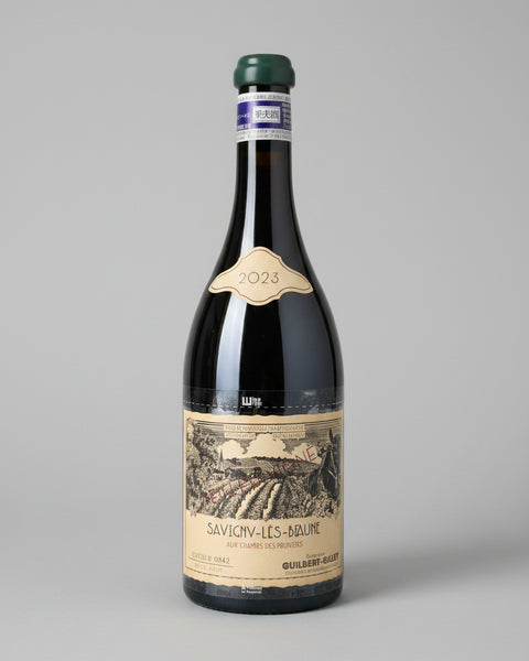 2023 Guilbert Gillet Savigny-lès-Beaune "Aux Champs des Pruniers" VV (Drop at year Label*)
