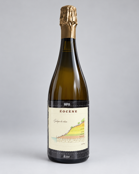 Champagne Legrand-Latour Éocène Brut Nature, 750 ml bottle on a light grey background
